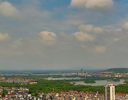 安徽城市地标天井湖慢直播案例